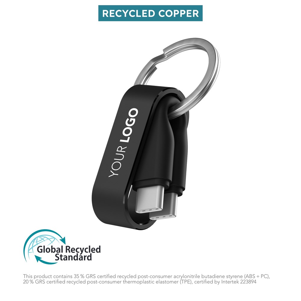 Zweins® C - Das USB-C Backup-Kabel - Schwarz