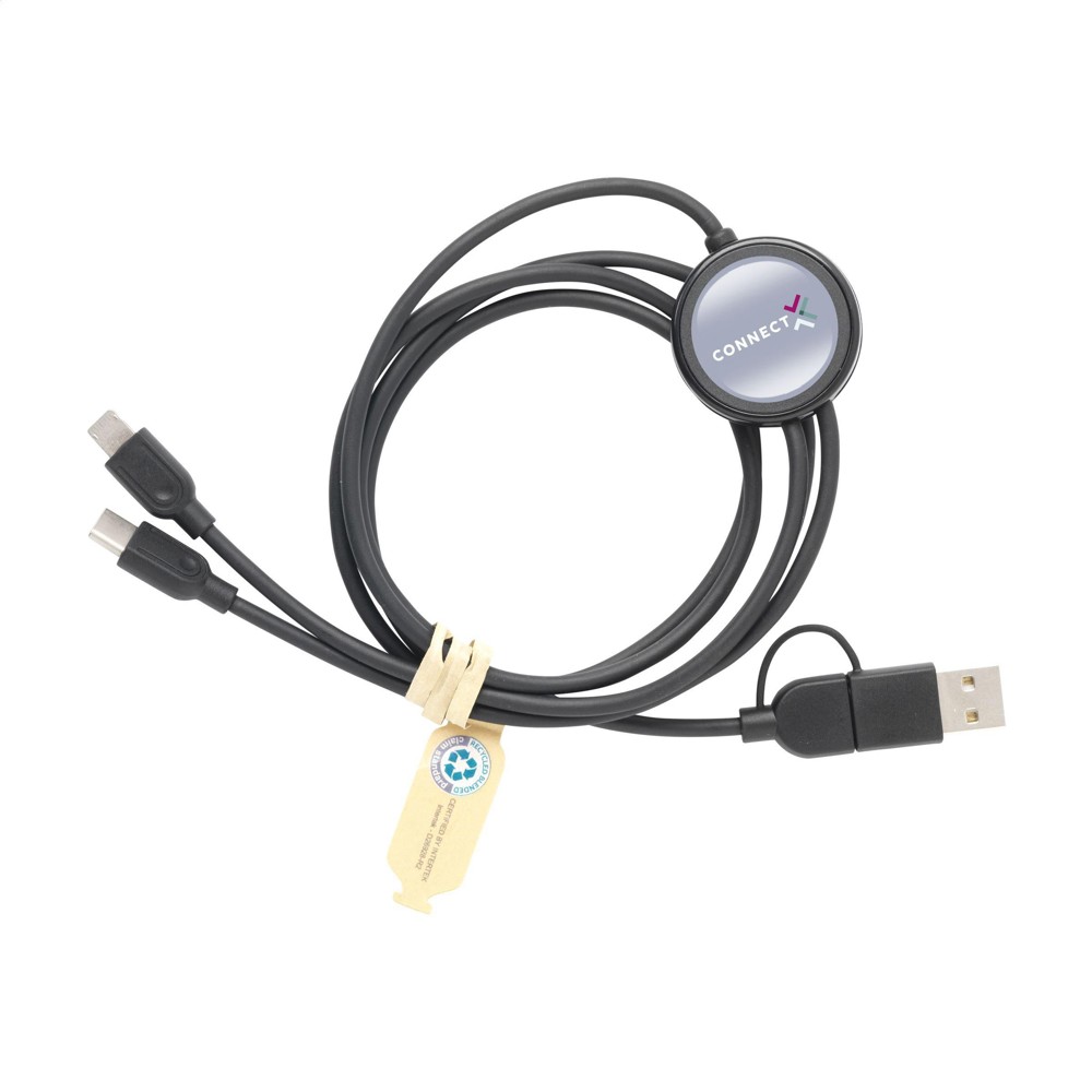 Charging Cable RCS Recycled ABS-TPE Ladekabel