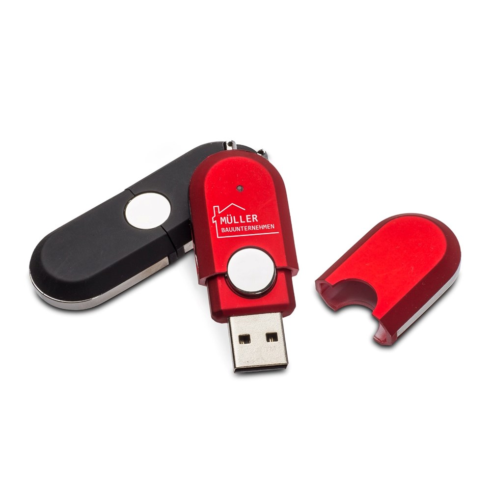 USB-Stick Focus-Schwarz-8 GB