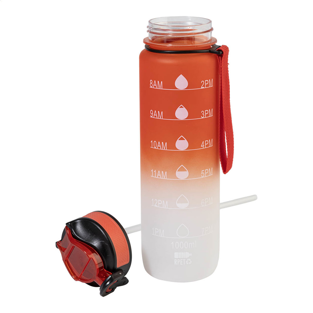 Sipgrade - RPET Flasche mit Motivationsanzeige