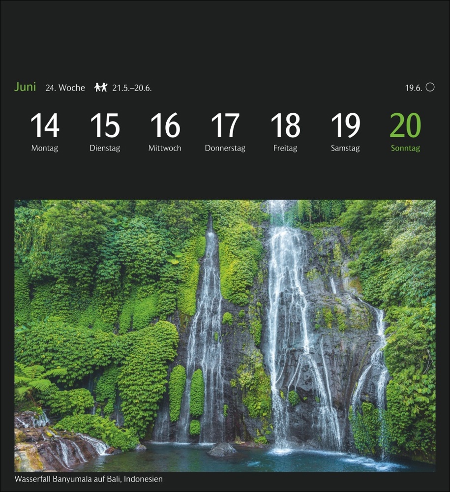 GEO Magische Natur Postkartenkalender