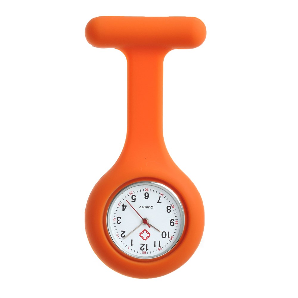 Krankenschwester-Uhr Rose - Orange