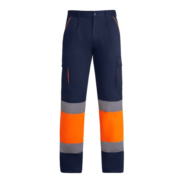 HOCHSICHTBARE WINTERHOSEN ENIX S/44 NAVY BLUE/FLUOR ORANGE
