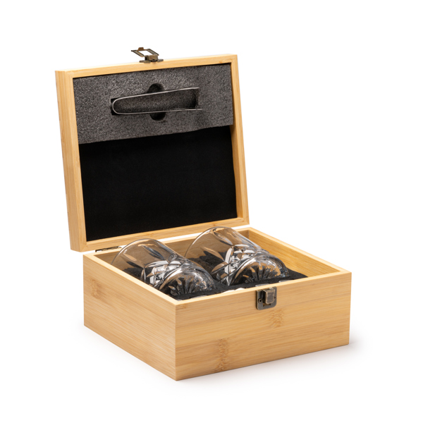 WHISKY-SET DANYS S/EINHEITSGRÖSSE GREIGE