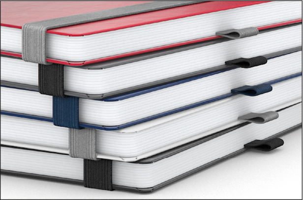 Notizbuch Vision-Book EXPRESS, A4, White, Winkelkaro, dunkelblau