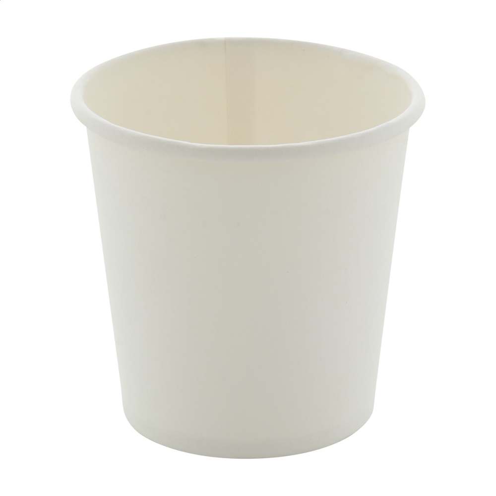 Papcap S - Pappbecher, 120 ml - Weiß