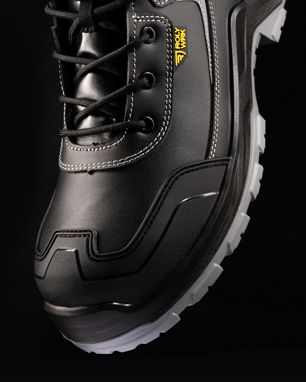 WORKWEAR SHOES IRON S/35 BLACK/LEAD