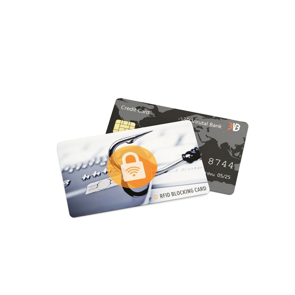 RFID Blocker Karte - Premium Schutz (matt)weiß