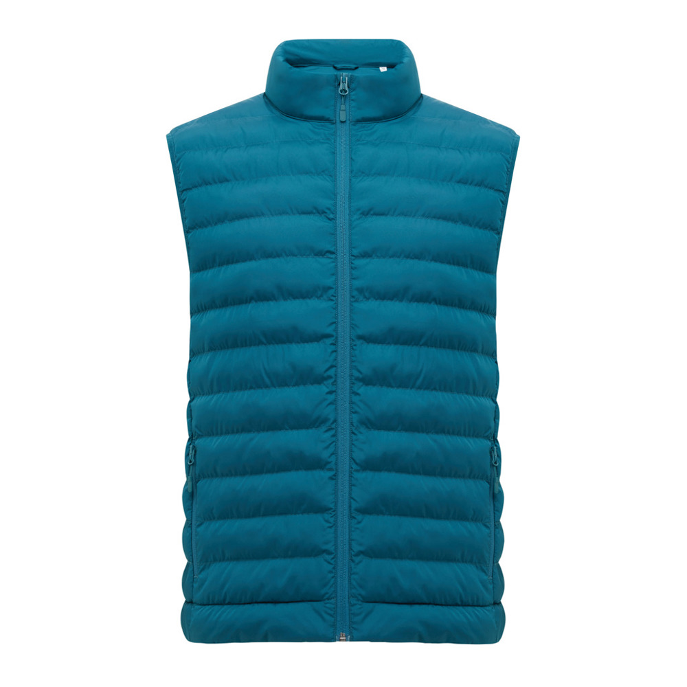 IQONIQ Meru Herren Bodywarmer aus recyceltem Polyester - dark teal (± PMS 19-4535 TCX)