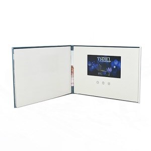 Video Card Video Broschüre A5 4.3 Z Hard Cover TFT 4.3 Zoll Weiß