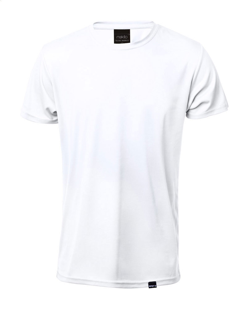 Velocity - RPET Sport-T-Shirt - weiß