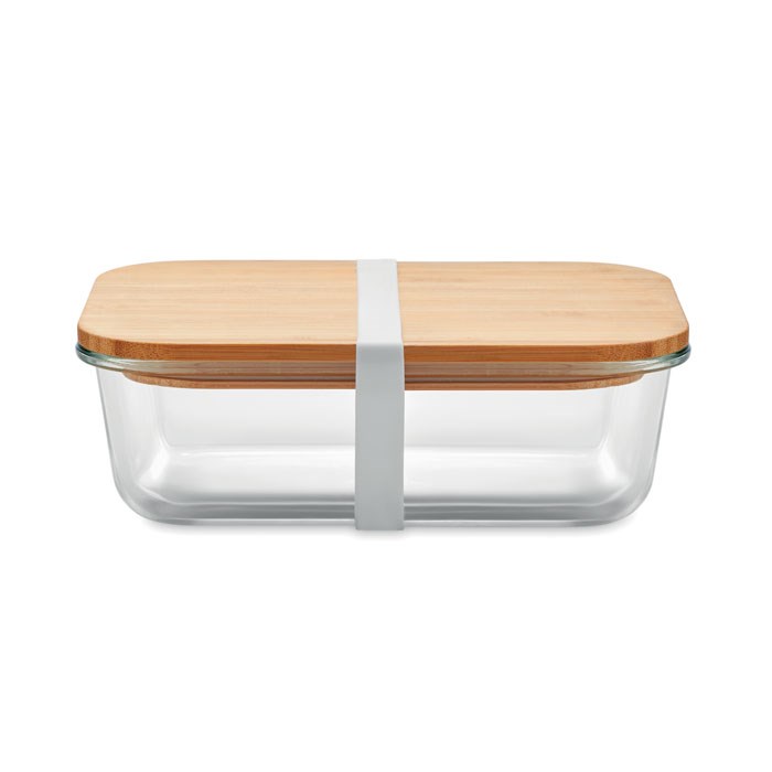 TUNDRA LUNCHBOX - Lunchbox Glas mit Bambus