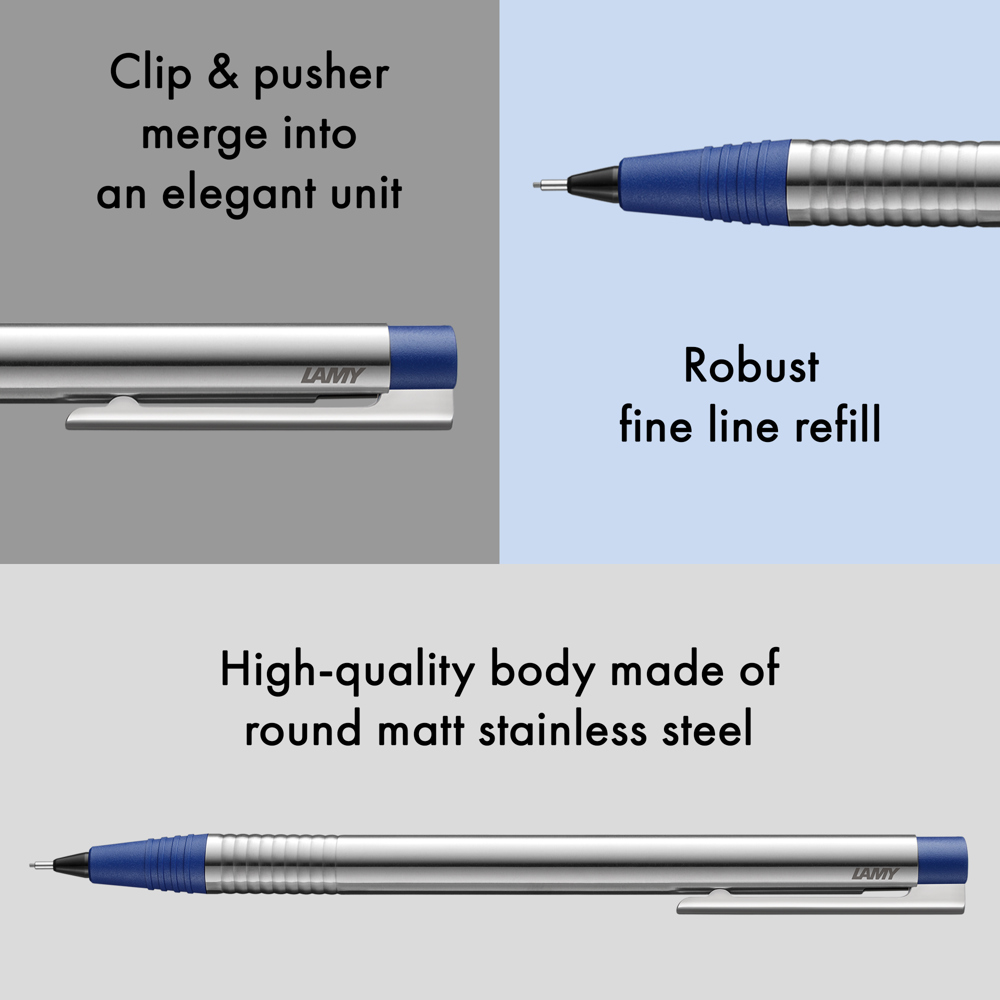 Druckbleistift LAMY logo blue