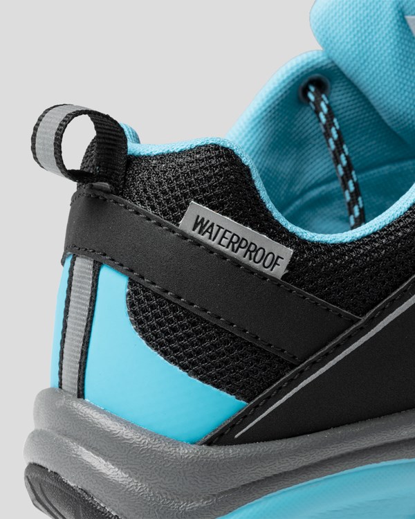 TREKKINGSCHUHE MARC S/41 EBONY/TURQUOISE