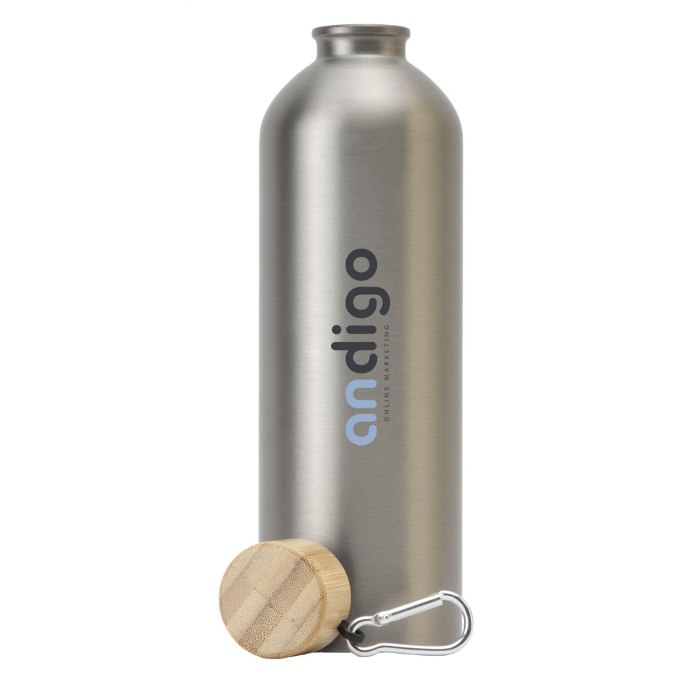 SteelBamboo RCS Recycled Steel 750 ml Wasserflasche