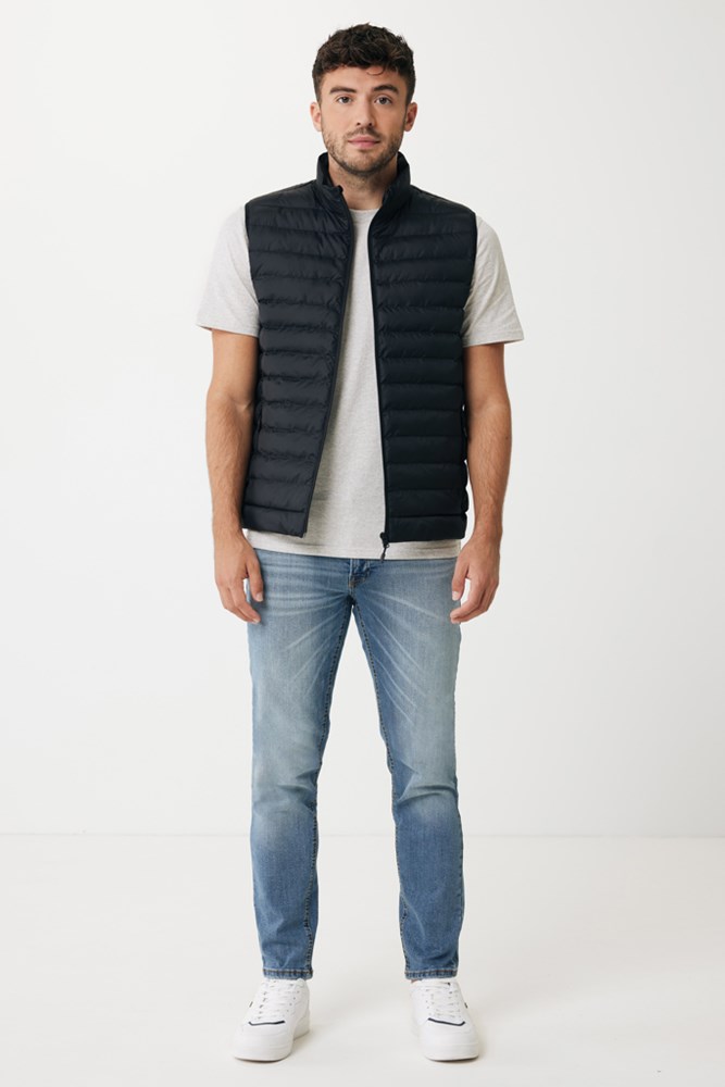 IQONIQ Meru Herren Bodywarmer aus recyceltem Polyester