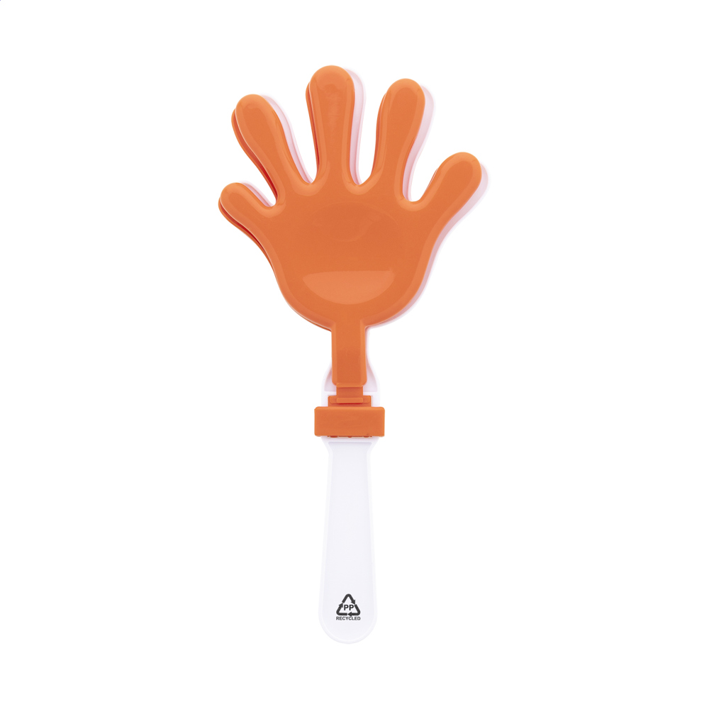 Clappy - Klapphand aus RPP - Orange