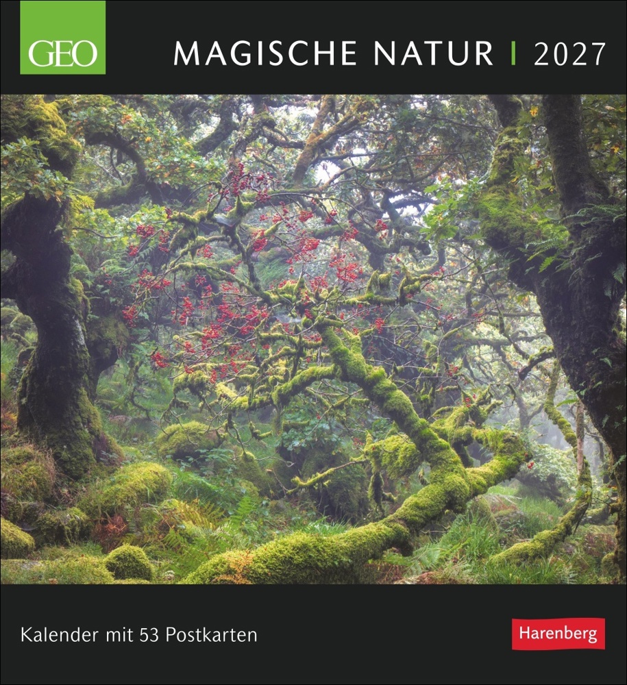 GEO Magische Natur Postkartenkalender