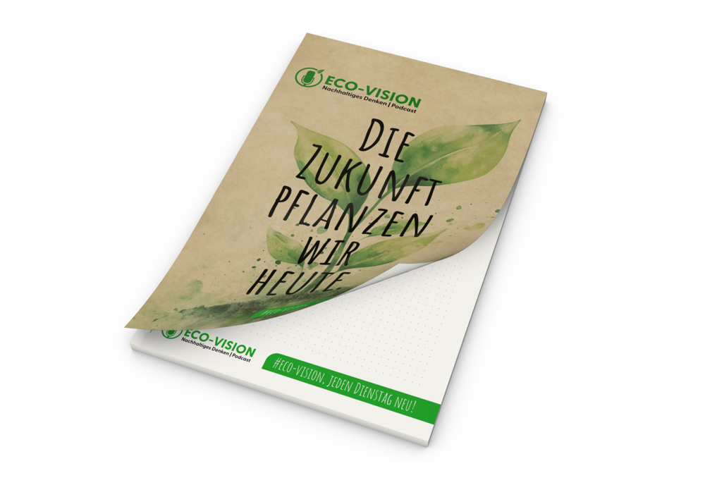 Schreibblock Cover Recycling-Inhaltspapier, A4, 100 Blatt, ohne Abheftlochung