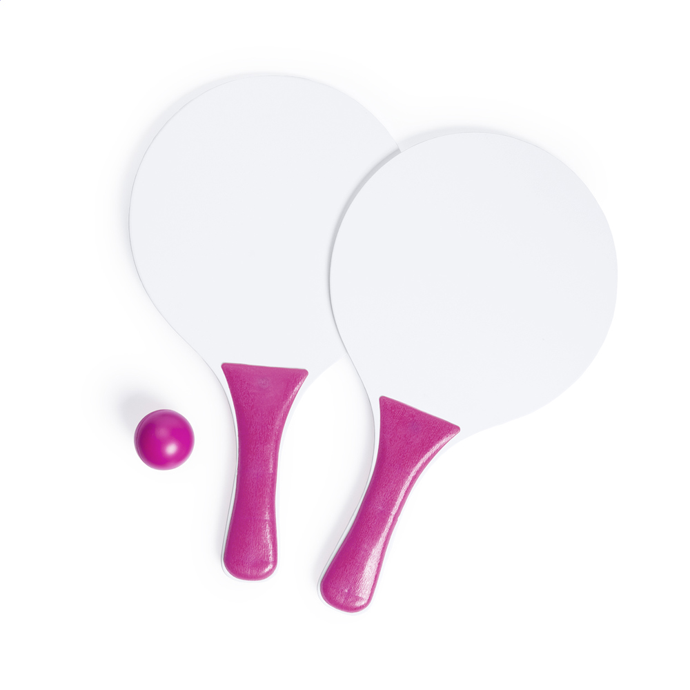 Negril - Strandtennis - pink/weiß