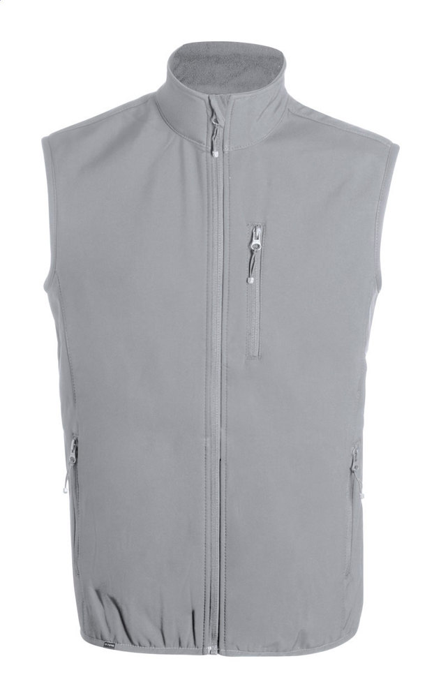 Shelles - RPET-Softshellweste - grau