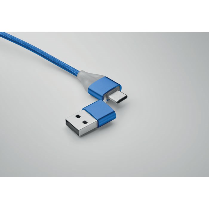 BLUE - 4in1 Ladekabel Typ-C