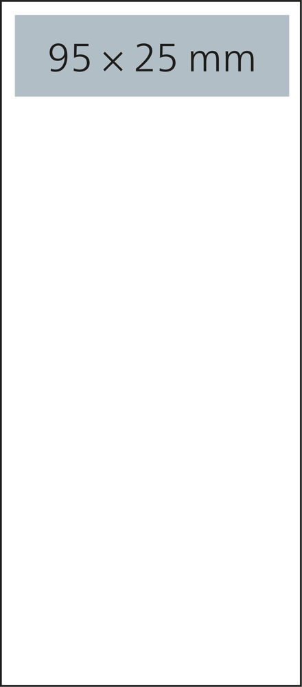 Tischkalender Desktop 3 Color, 1 Jahr, rot