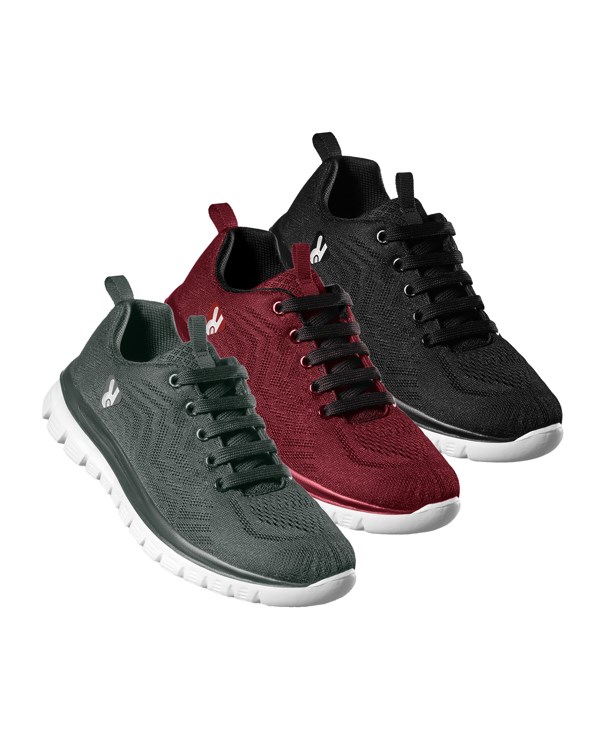 TURNSCHUHE WOODS S/36 GARNET