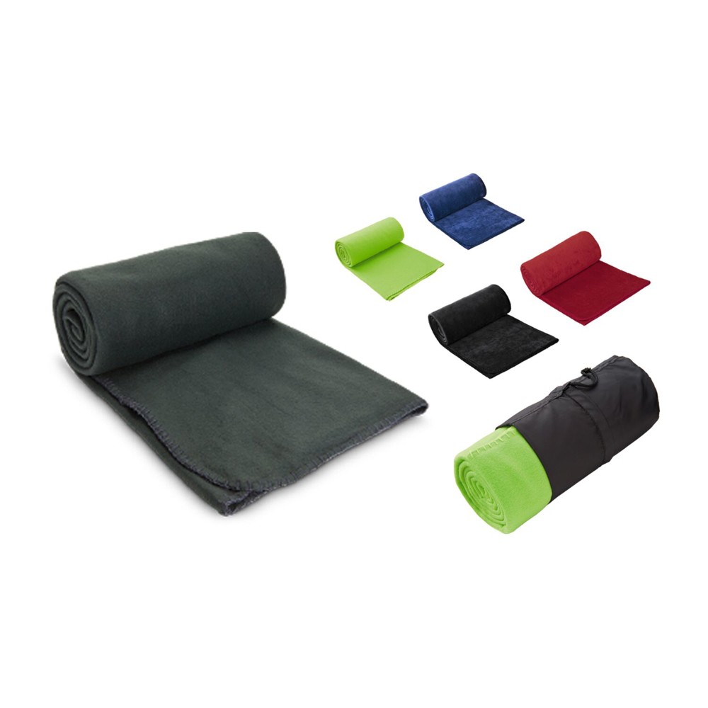 Fleecedecke Basic rot - 120 x 150 cm, 180 g/m²