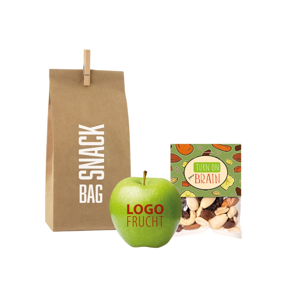 LogoFrucht Power Snack Bag - Grün - weiß