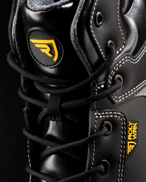 WORKWEAR SHOES IRON S/35 BLACK/LEAD