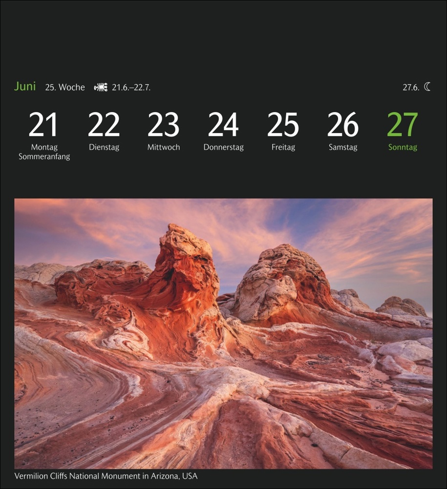 GEO Magische Natur Postkartenkalender