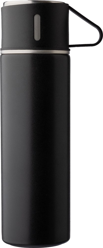Thermosflaschen-Set | Edelstahl | 420 ml + 2 Becher