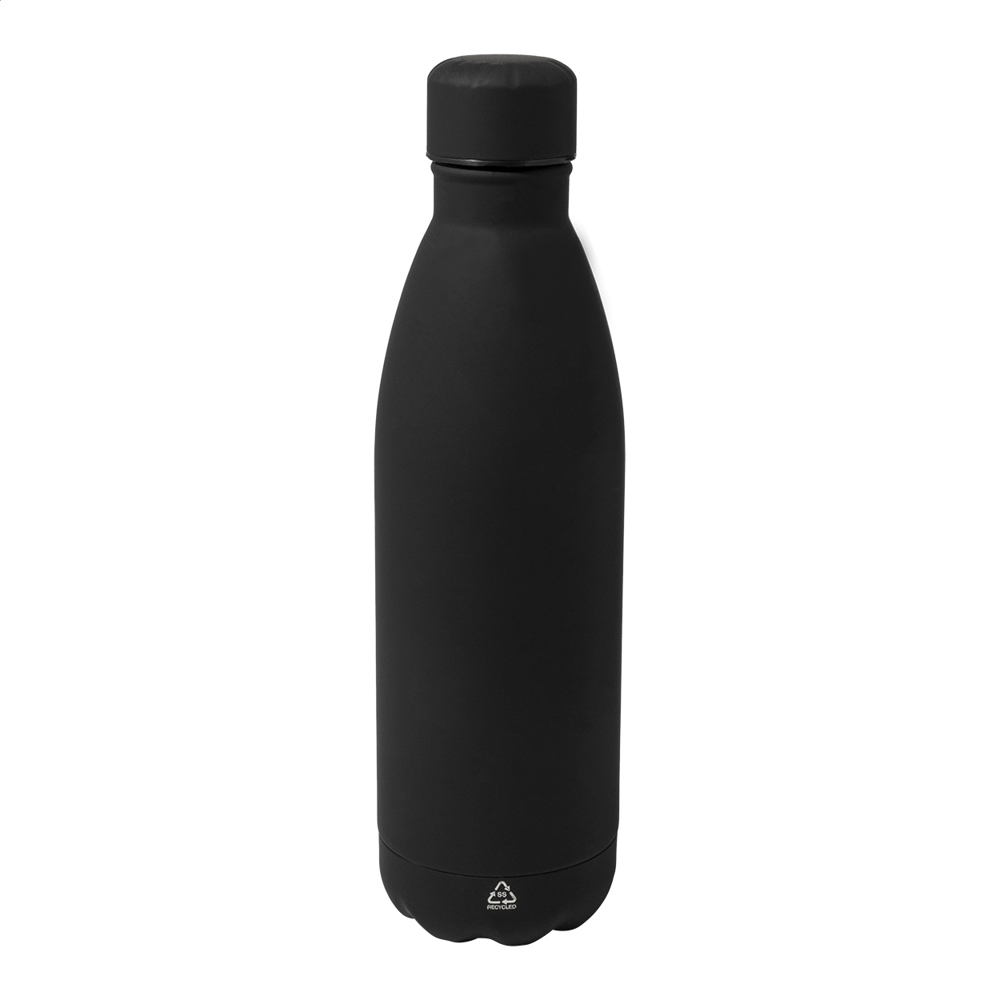 Refill Soft - Flasche aus recyceltem Edelstahl - Schwarz