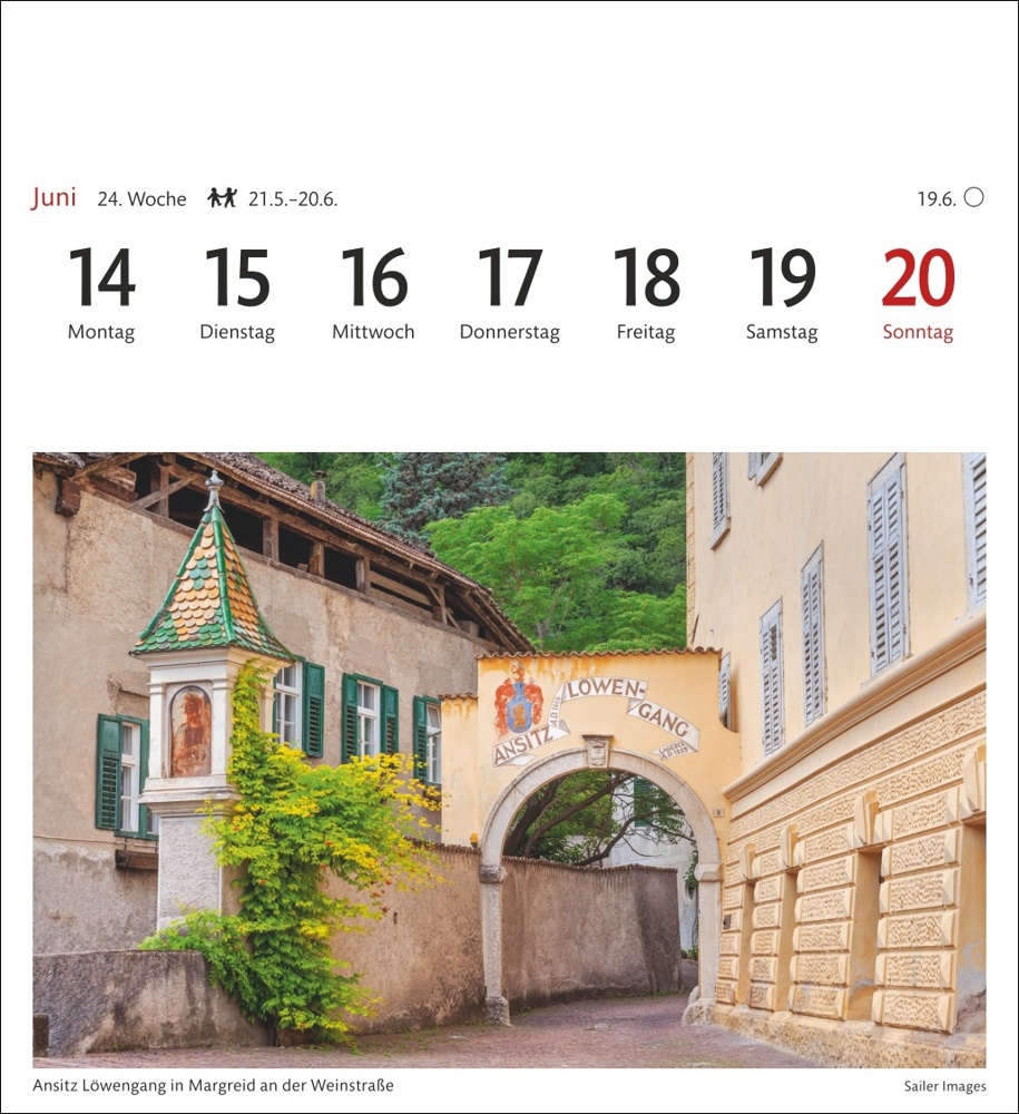 Südtirol Sehnsuchtskalender