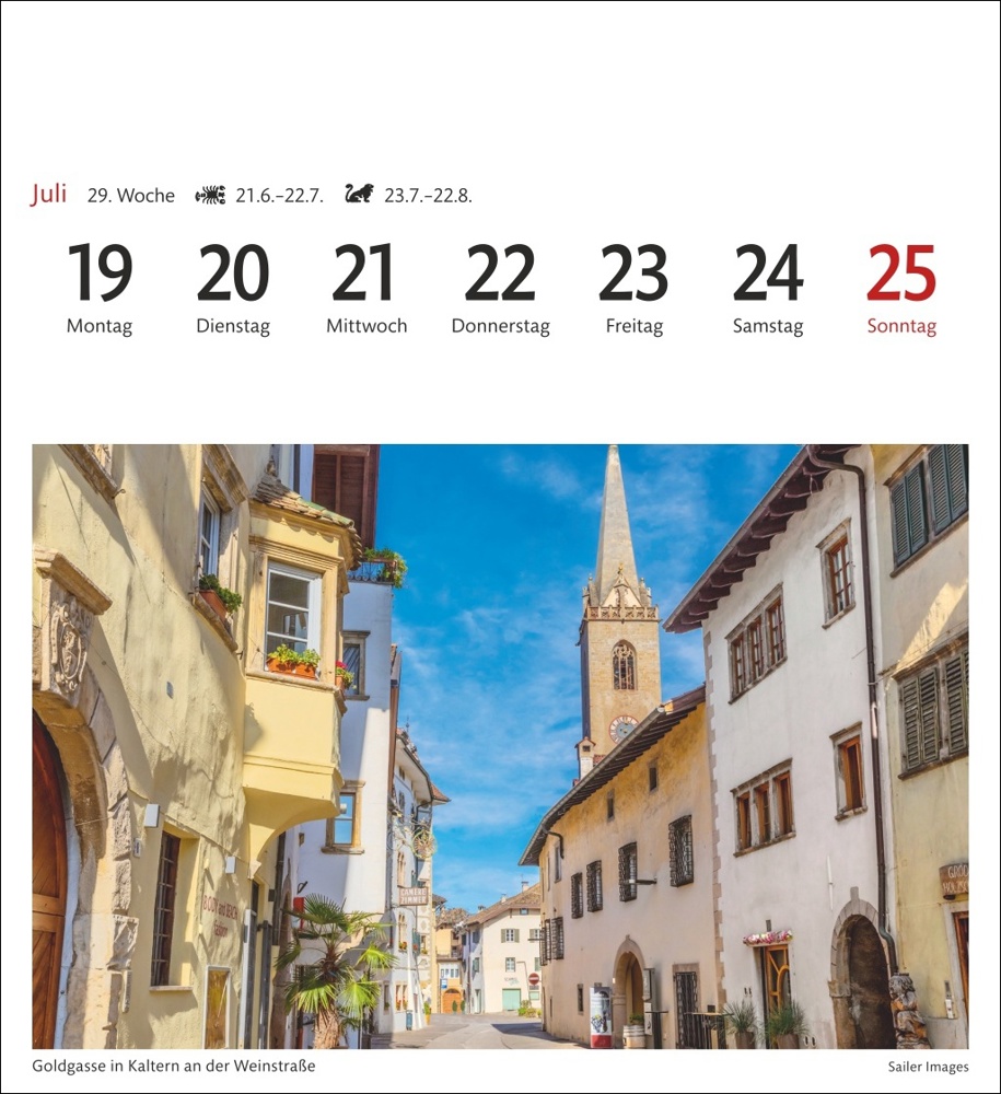 Südtirol Sehnsuchtskalender
