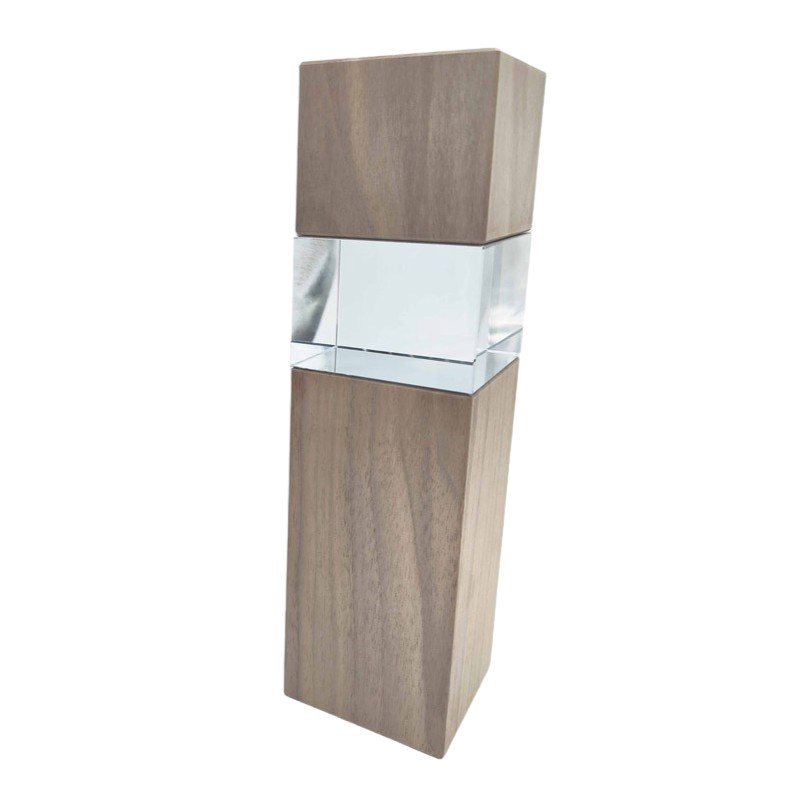 Holz Glas Cubex Award, Walnuss