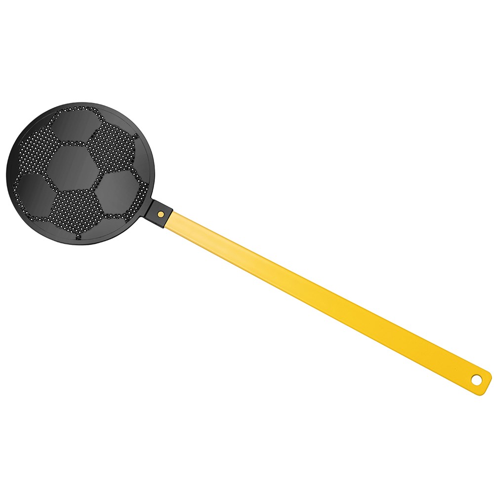 Fliegenklatsche "Fußball" - gelb/schwarz