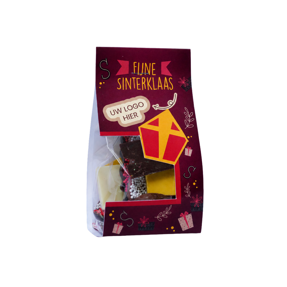 Sinterklaas Schokolade Mix + logo