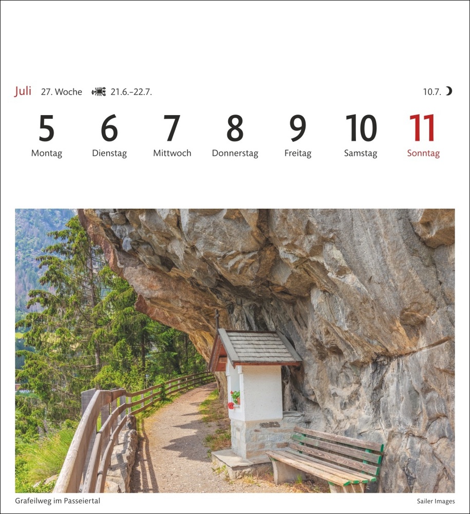 Südtirol Sehnsuchtskalender