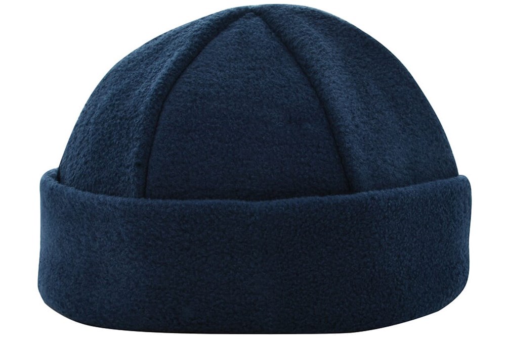 Nilton's 6 Panele Fleece Wintermütze - Navy (PMS 533c) / Navy