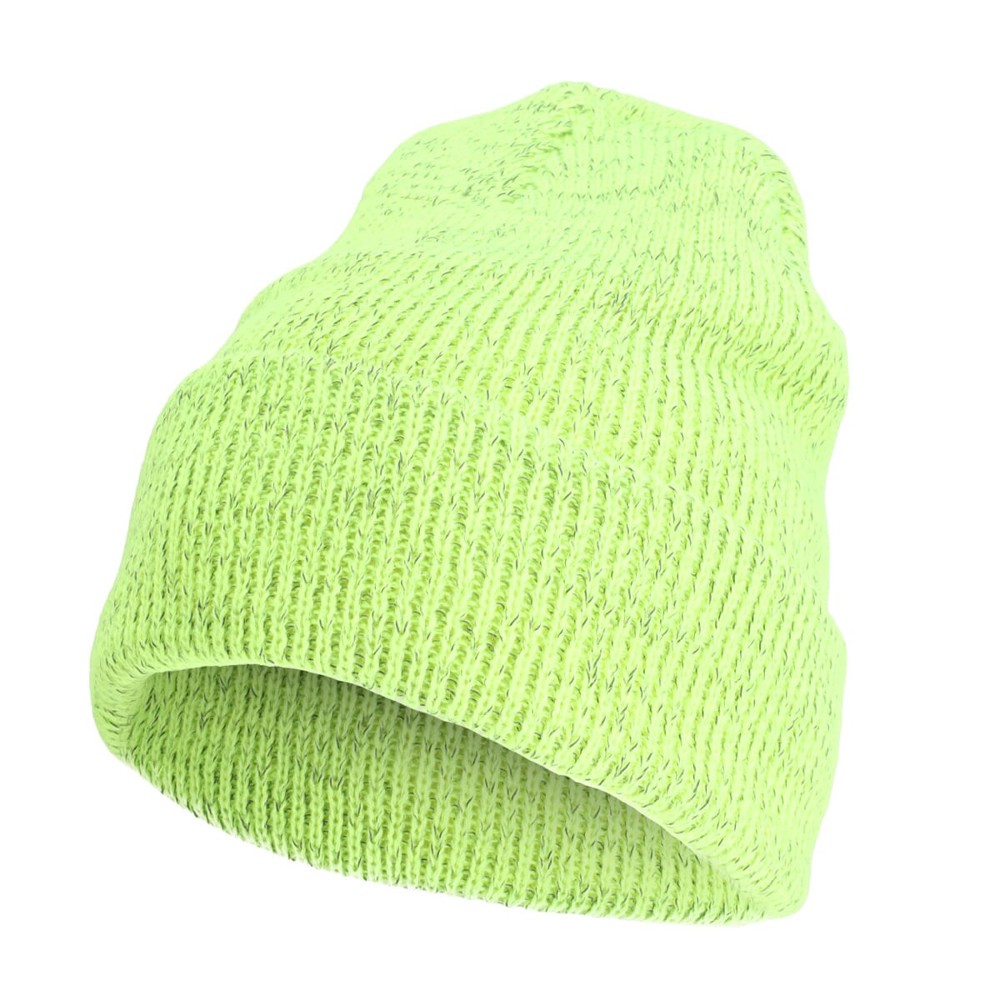 Nilton's Strickmütze reflektierend - Neongelb (PMS 2290c) / Neongelb