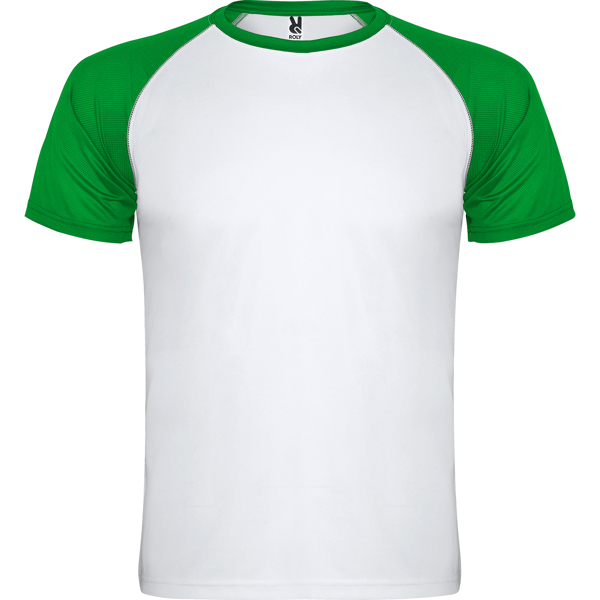 T-SHIRT INDIANAPOLIS S/S WHITE/FERN GREEN
