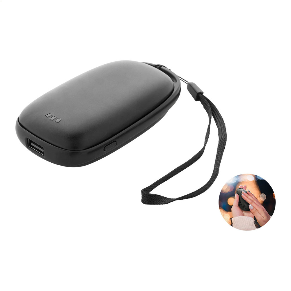 PowerPalm - Powerbank mit Handwärmer