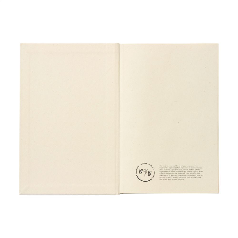 Sugarcane Bagasse Notebook A5