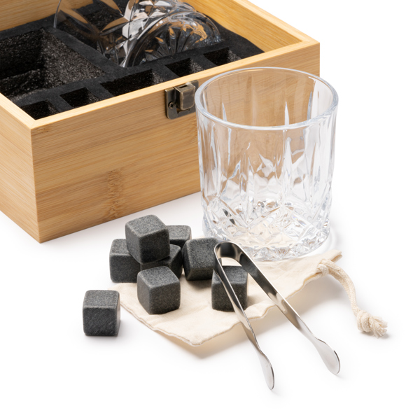 WHISKY-SET DANYS S/EINHEITSGRÖSSE GREIGE