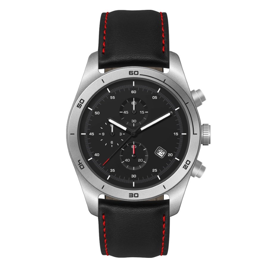 Armbanduhr Arizona - schwarz, rot