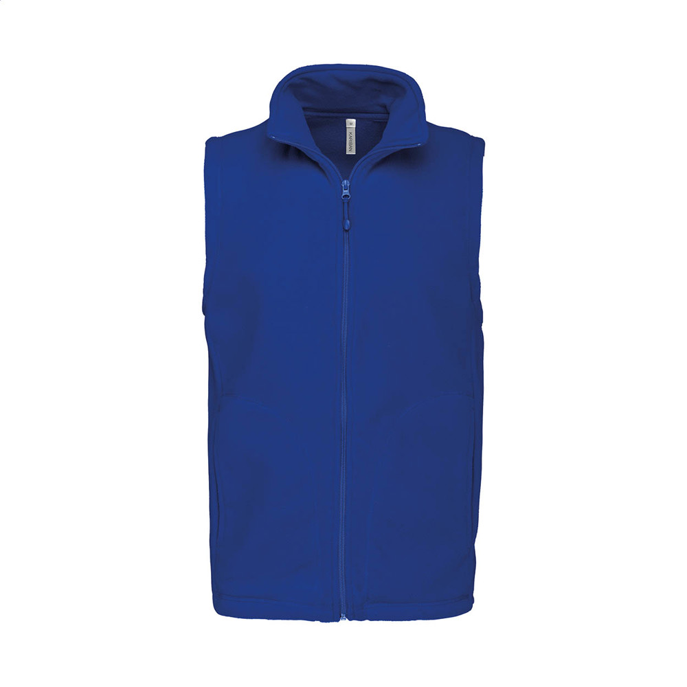 KA913 - Fleece-Bodywarmer-Weste - blau