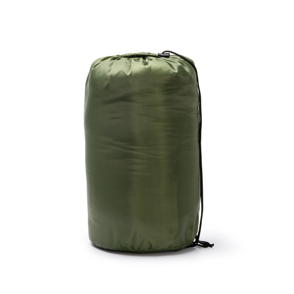 SCHLAFSACK TIDUR S/EINHEITSGRÖSSE MILITAR GREEN