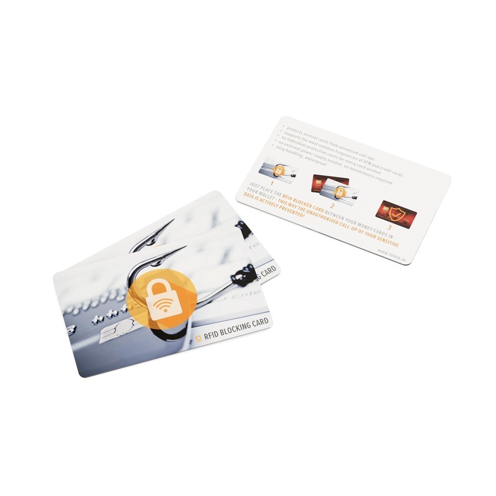 RFID Blocker Karte - Premium Schutz (matt)weiß